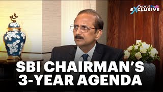 Whats On SBI Chairman CS Settys Three Year Agenda I CS Setty On NDTV Profit [upl. by Aerdied]