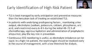 Tumour Lysis Syndrome  April 2023 [upl. by Cirala]