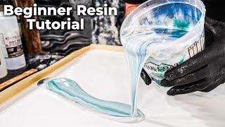 Epoxy Resin for Beginners  Easy Countertop Design Ideas [upl. by Tenney]