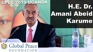 HE Dr Amani Abeid Karume opens the High Level Plenary in GPLC 2018 [upl. by Darin622]