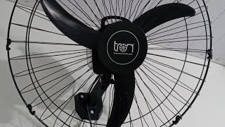 Ventilador de parede Tron AT 60cm 140W  Ano 2022  Preto [upl. by Danit]