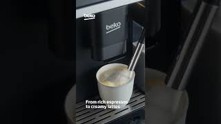 Effortlessly create baristastyle coffee at home with Beko’s CaffeExperto coffee machines ☕ [upl. by Atkinson]