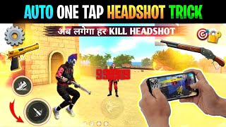 Top 10 Fastest One Tap Headshot Trick 😱  M1887 Headshot Trick  Desert Eagle Headshot Trick 8 [upl. by Marbut]