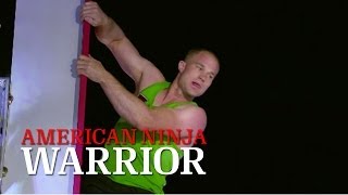 Brian Arnold at the National Finals Stage 3  American Ninja Warrior [upl. by Alyda]