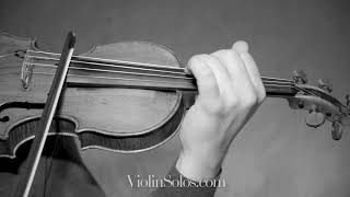 How Great Thou Art  arranged for solo violin  ViolinSoloscom [upl. by Enomsed]