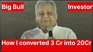 Rakesh jhunjhunwala interview  Rakesh Jhunjhunwala story  Rakesh jhunjhunwala Interview hindi [upl. by Andrew]