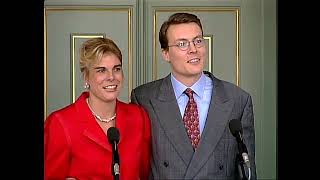 Verloving prins Constantijn en Laurentien Brinkhorst 2000 [upl. by Krawczyk]