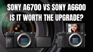 Sony a6700 vs Sony a6600 Is It Worth The Upgrade [upl. by Aryc]