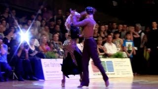 Gabriele Goffredo  Anna Matus GOC Stuttgart 2012 WDSF Grand Slam latin final  samba [upl. by Ravahs]