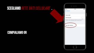 PosteMobile configurazione apn internet iPhone 7 [upl. by Rori]