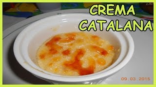 Crema catalana  Le Ricette di Zio Roberto [upl. by Corliss]