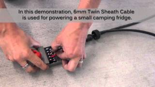 12 Pin Metal Trailer Plug amp Socket Wiring Demonstration [upl. by Lose218]