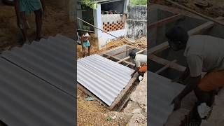 Septic tank concrete easy methods 👍 shorts shortsfeed construction concrete septictanks [upl. by Aihsinat]