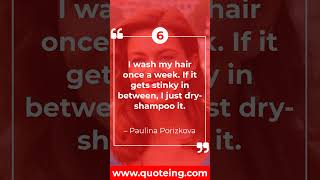 Top 10 Most Popular Paulina Porizkovas Quotes  Quoteing [upl. by Cece]