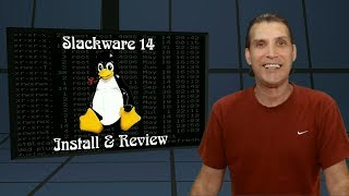 Slackware 14 Install amp Review [upl. by Norag92]