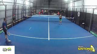 TORNEIO ARENA QUINZE PADEL AO VIVO [upl. by Courtland]