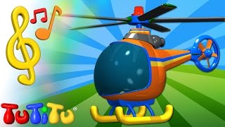 TuTiTu Toys and Songs for Children  Helicopter [upl. by Retepnhoj]