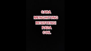 Cara menghitung resistensi coil dengan Vape Tool [upl. by Joni]