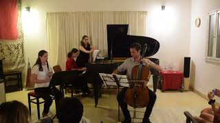 Anton Arensky piano trio no1 op32 in D minor clarinet trio version [upl. by Yerdua]