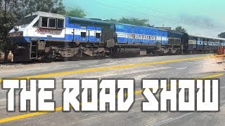 Trains share the Roads  ROAD SHOW  INDIAN RAILWAYS [upl. by Jamey505]