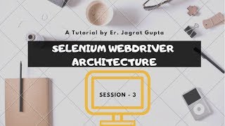 Selenium WebDriver Architecture  Selenium WebDriver  Session 3 [upl. by Alita]