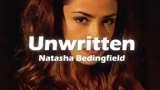 Natasha Bedingfield  Unwritten Lyrics [upl. by Dumanian4]