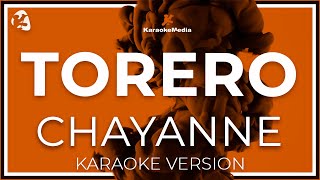 Chayanne  Torero LETRA INSTRUMENTAL KARAOKE [upl. by Wilona476]