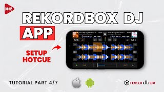 NGEDJ DI HP  REKORDBOX MOBILE APPS CARA SETUP HOTCUE  PART 47  DOMS DJ INDONESIA [upl. by Nollie284]