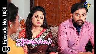 Swathi Chinukulu  28th November 2018  Full Episode No 1635  ETV Telugu [upl. by Acisseg]