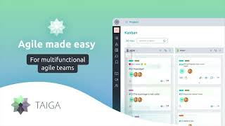Taiga  agile project management tool Free amp Open Source [upl. by Aihset]