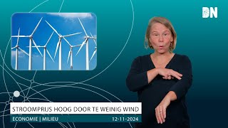 Stroomprijs hoog door te weinig wind [upl. by Tish]