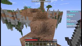 Minecraft Skywars Ep 2 Glitch Galore [upl. by Ellivro503]