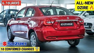 Finally  Dzire Facelift 2024 is Here 😱 10 Big Changes  New Engine  Base Model Sunroof  New Dzire [upl. by Eseneg]