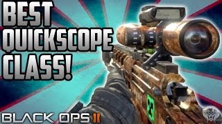 Black Ops 2 Best Quickscoping Class Favorite Ballista Setup for Sniping Call of Duty BO2 [upl. by Ecar524]