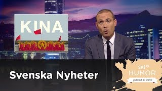 Svenska nyheter  Rasism mot kineser [upl. by Oigaib352]