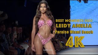 Best Moments 2023 Leidy Amelia in Paraiso Miami Beach 4K [upl. by Little268]