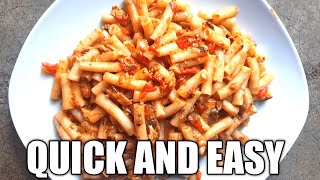 Easy and Delicious Tin Fish Pasta Recipe  Pilchards Lucky Star Pasta Recipe [upl. by Retnyw309]