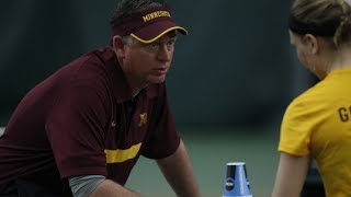 Gopher Womens Tennis Oklahoma StateOregon Preview [upl. by Atires217]