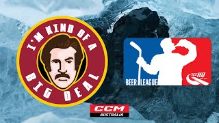 Big Deals VS Greyside Retirement Village  Div 6  8th September  IceHQ Beer League ice hockey [upl. by Alyacim]