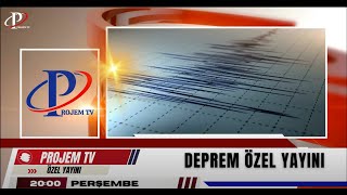 Projem Tv  Deprem Özel Programı Kalkınma Ajansının Depreme karşı mücadeledeki rolü ve Şili Depremi [upl. by Nylacaj339]