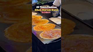 45 years famous ghee karam dosa in Nellore [upl. by Garrison]