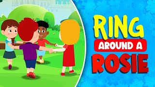 Ringa Ringa Roses NEW  Fun Classic Nursery Rhymes By HooplaKidz [upl. by Abie]