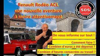 comment rénover une Renault Rodéo ACL Étape 1 [upl. by Stila]