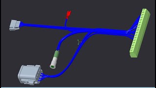 CREO PARAMETRIC WIRE ROUTING amp FLATENING AND DRAWING DETAILING creo creotutorial creoparametric [upl. by Yadahs]