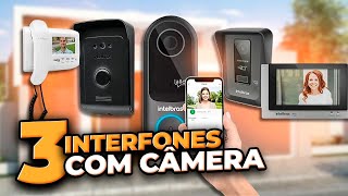 TOP 3 MELHOR INTERFONE COM CÂMERA Guia Melhores Videoporteiro CUSTO BENEFÍCIO 📞 📹 [upl. by Adnahsam132]