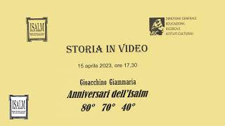 Storia in Video  Gioacchino Giammaria quotAnniversari dellIsalm 80° 70° 40°quot [upl. by Drapehs]