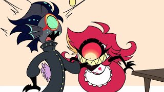 Niffty Showing Her Affection 💛 HAZBIN HOTEL COMIC 🏨 [upl. by Enelyahs]