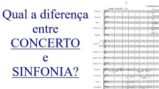 O que é um concerto e o que é uma sinfonia Quais as diferenças  Conservatório online de música [upl. by Pani]