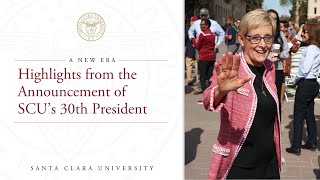 A New Era Highlights from the Announcement of SCUs 30th President [upl. by Suoivatra]