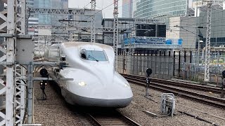 東京駅東海道新幹線入線シーン7 [upl. by Algar]